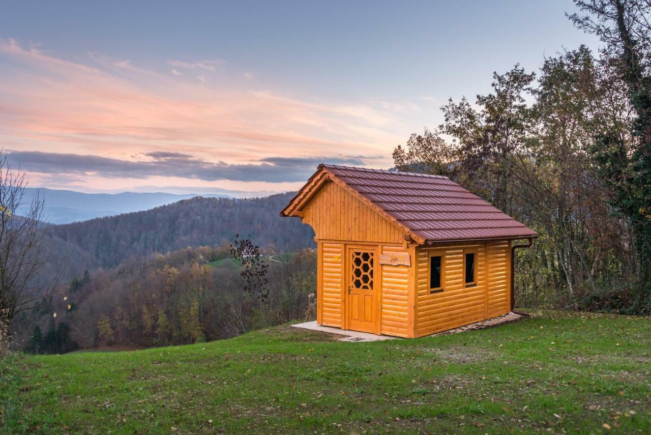 Vineyard Cottage Vina in Medu Trebelno Esterno foto